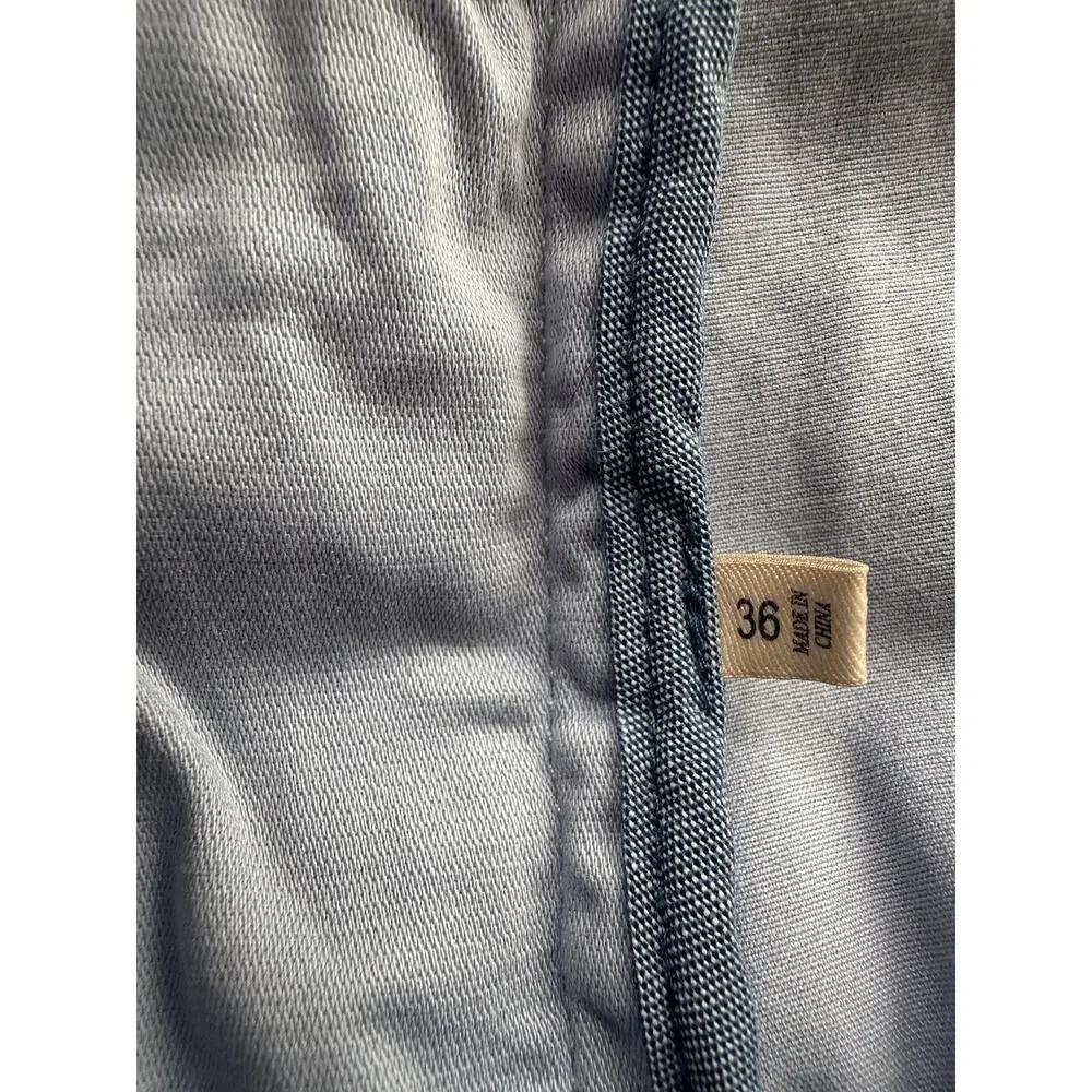 Faherty Men’s Chino Shorts - Light Blue, Size 36, Flat Front With Pockets